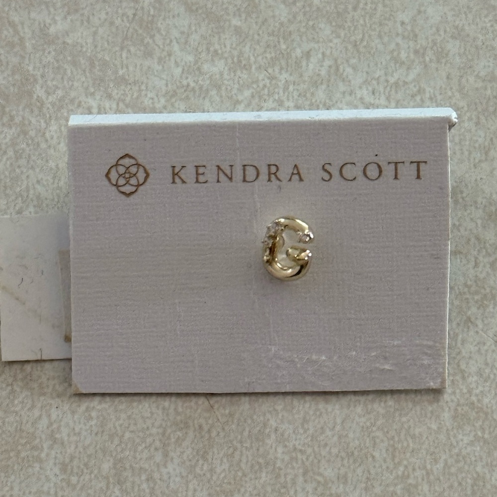 Kendra Scott Gold Stud Earring